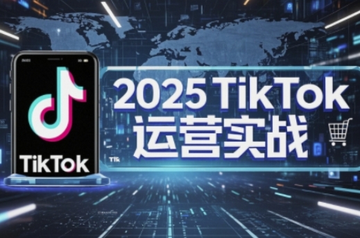2025TikTok电商运营,掌握TikTok店铺运营核心技巧,实现低成本高转化-副业网