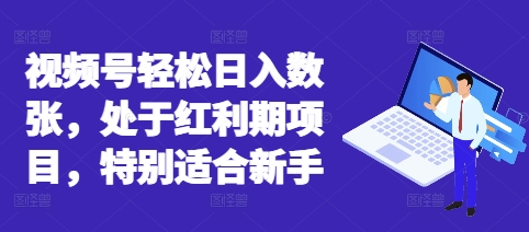 视频号轻松日入数张,处于红利期项目,特别适合新手-副业网